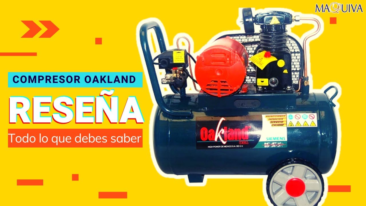 ME GUSTÓ??? / COMPRESOR OAKLAN CON MOTOR SIEMENS Y CABEZAL 3/4 HP /@MAQUIVA RENTABLE Y EFECTIVA
