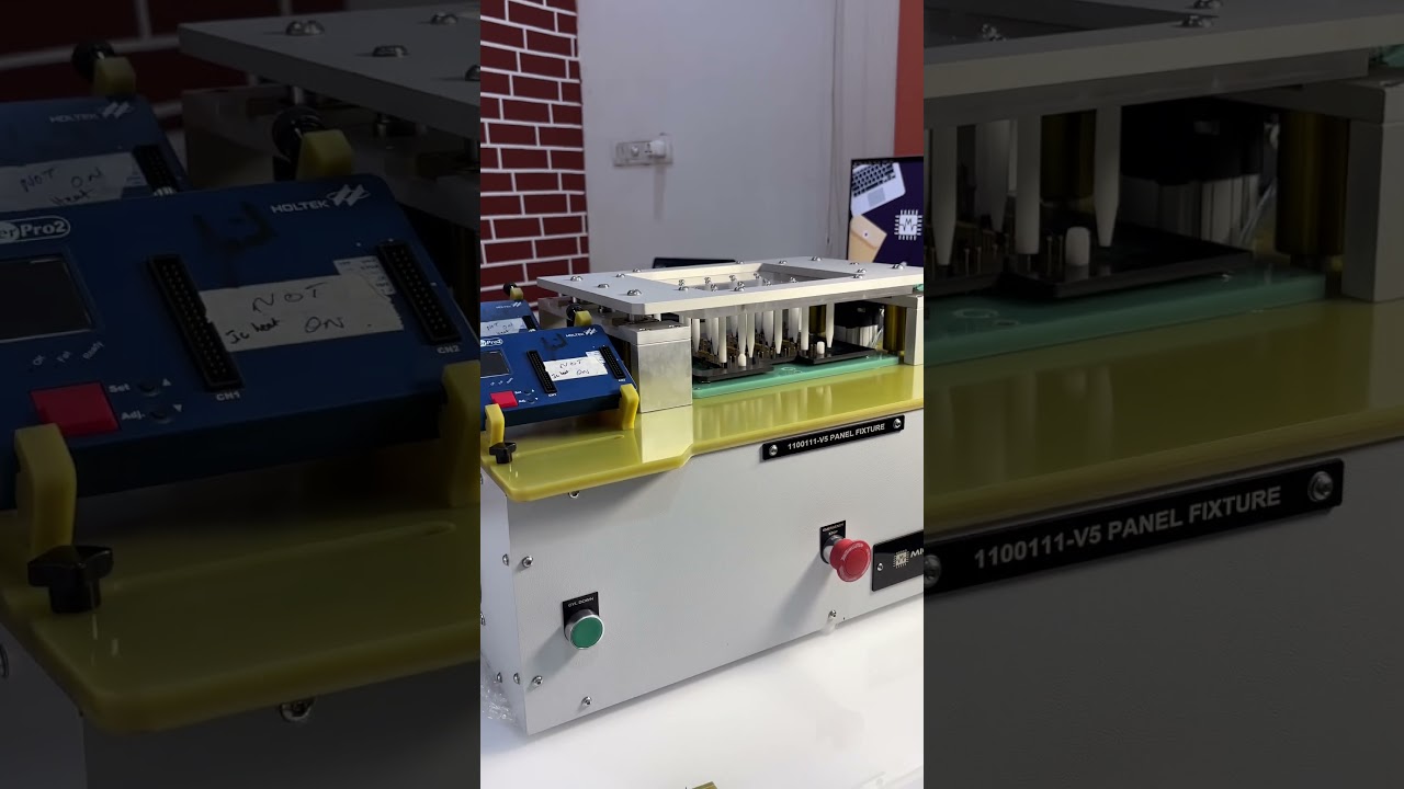 High Accuracy Pneumatic PCB Testing System | INGUN Spring Probe Setup #pcbequipment #pcbassembly
