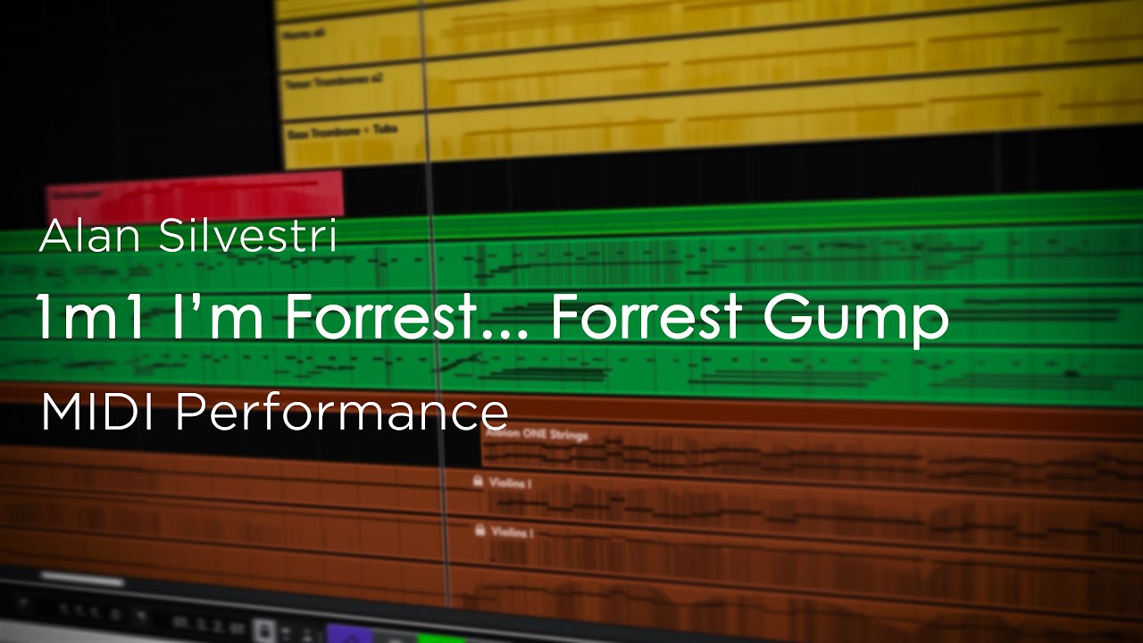 Alan Silvestri - 1m1 I'm Forrest... Forrest Gump | Orchestral MIDI Mockup
