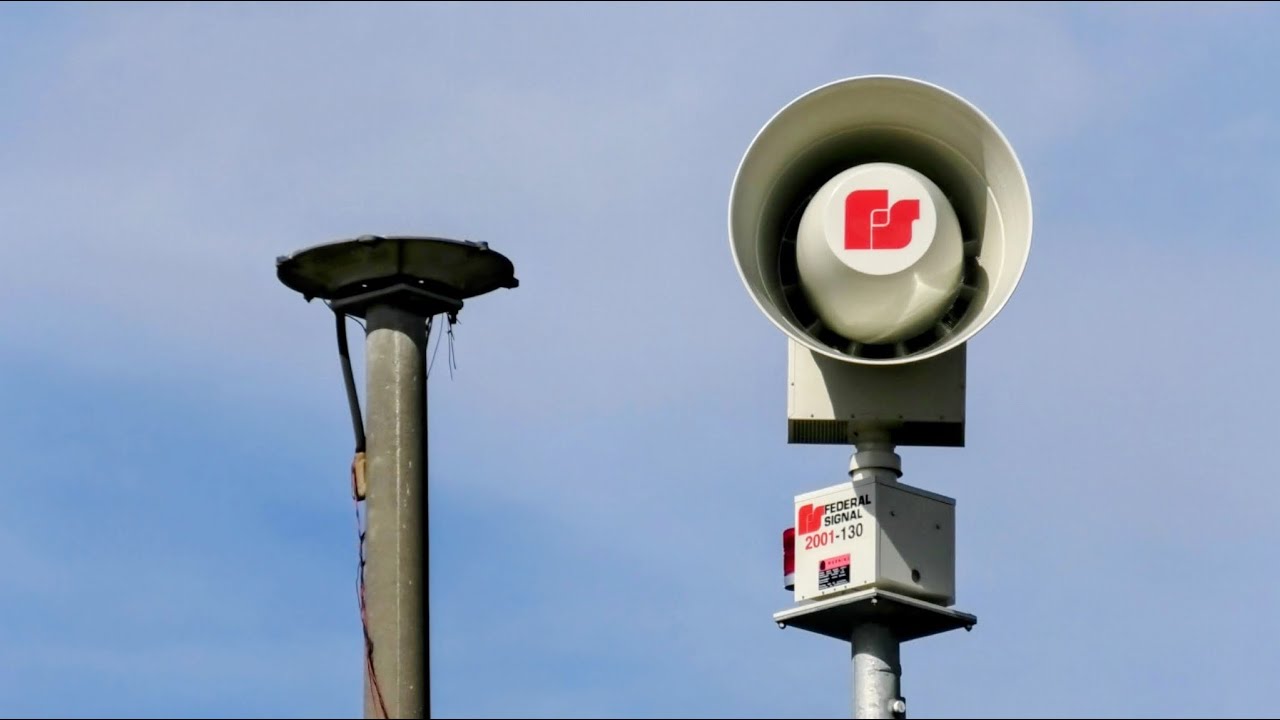 Federal Signal 2001-130 Siren Test (Fast Wail) ft. Decapitated Whelen, Deer Park, TX