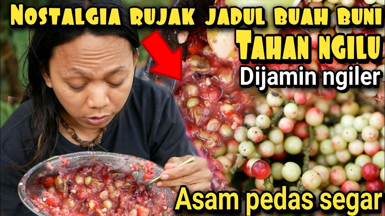 RUJAK BUAH HUNI LEGENDARIS THN1980 DIJAMIN NGILU