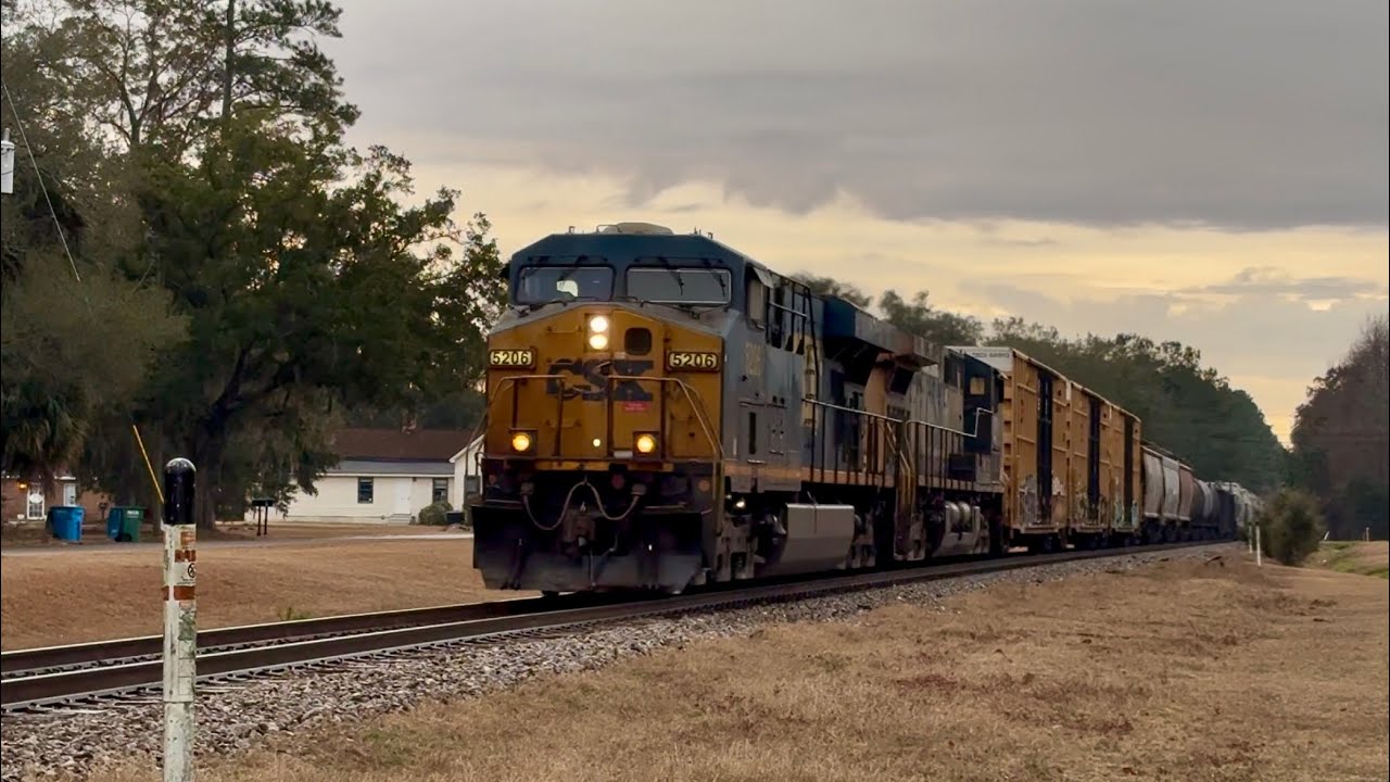 CSXT L657-04 at Rincon, GA