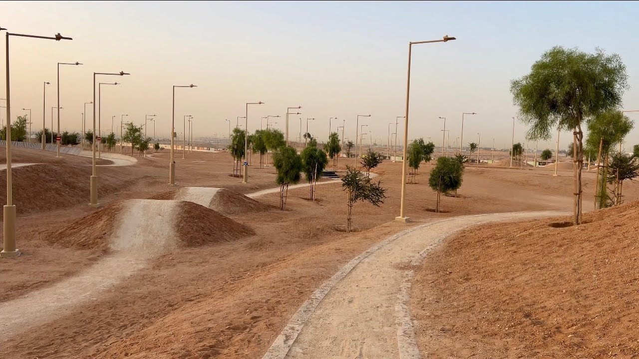 المسار الرياضي - منتزة الرمال الرياضي عيش اجواء البرية مع الرياضة