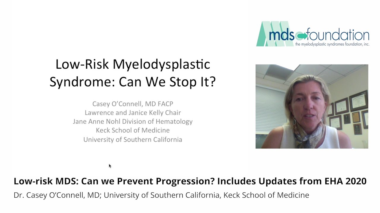 Low-Risk MDS: Can We Prevent Progression?