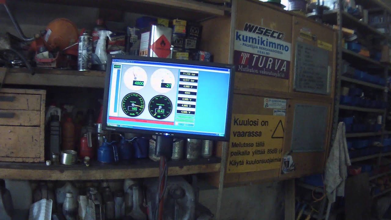 E34 535 Turbo Dyno/Burnout