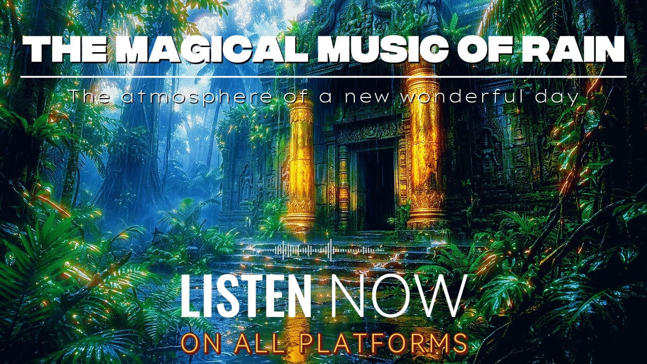 The magic music of rain, the atmosphere of a new wonderful day and dreams coming true.