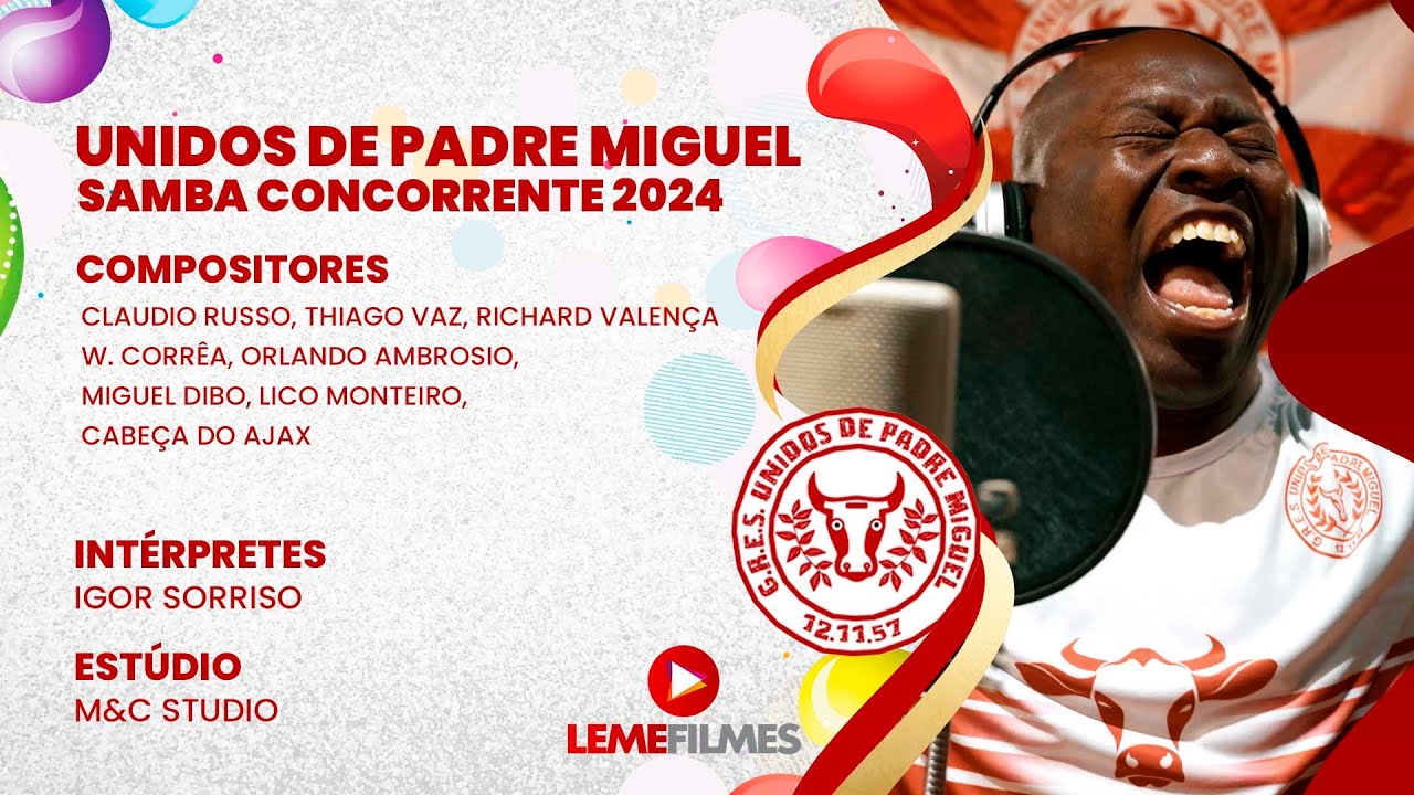 Unidos de Padre Miguel 2024 - (CAMPEÃ DO ACESSO)- Claudio Russo, Thiago Vaz e Cia - Samba 13