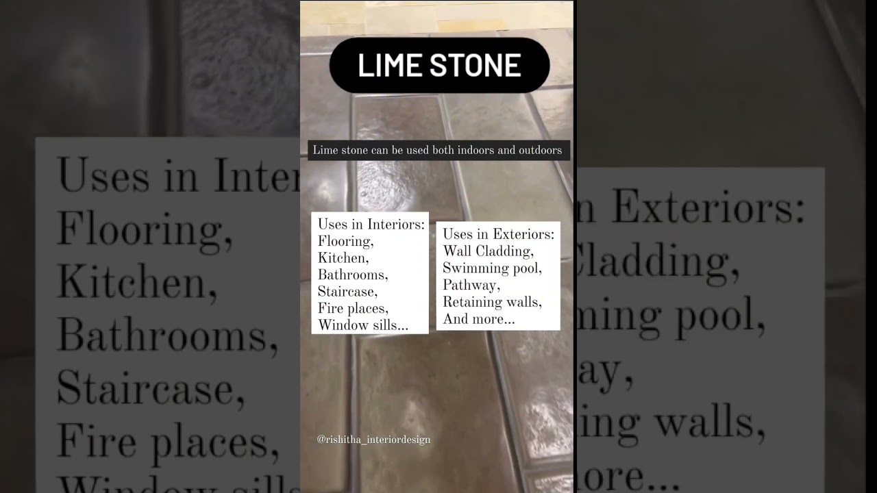 About limestone flooring and its uses #limestone #interior #interiordesigner  #flooruses #flooring