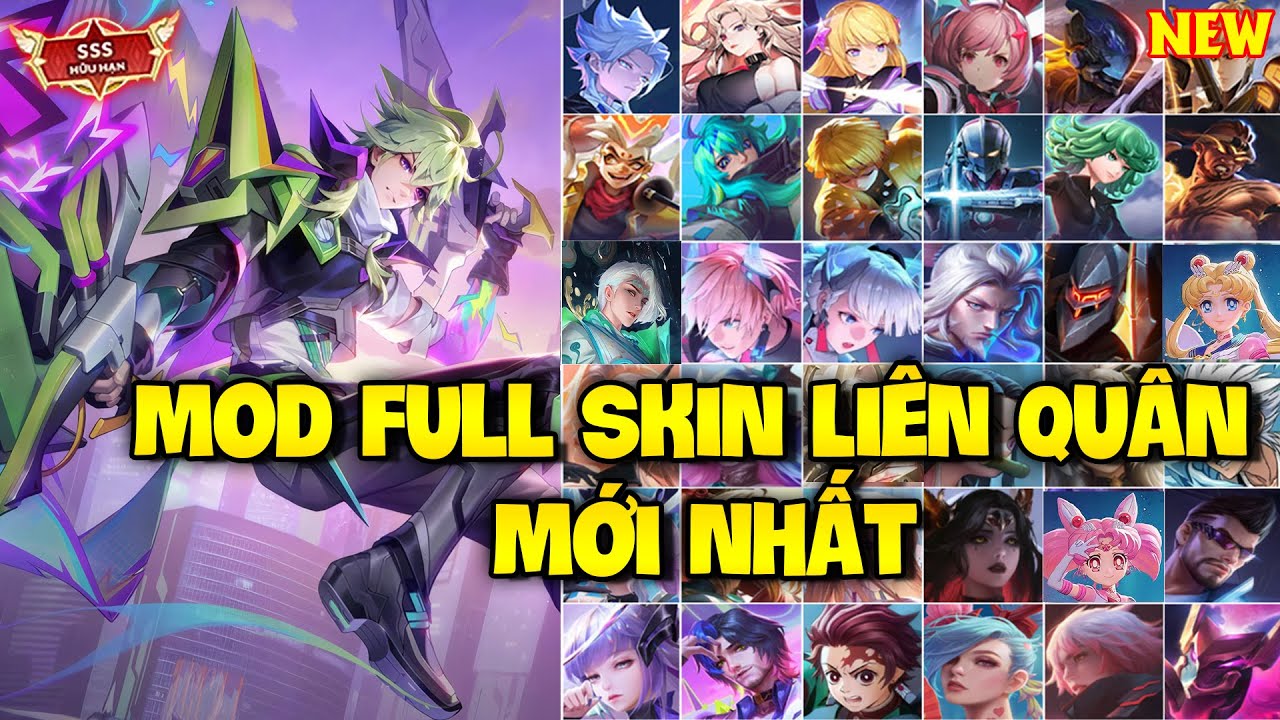Hướng Dẫn MOD Skin Liên Quân Full Hiệu Ứng Mới Nhất Mùa S1 2026 Cho Android 14 & IOS Sau Update Ver3
