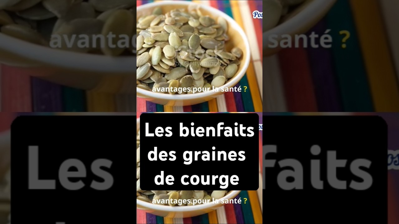 Les bienfaits des graines de courge #nutrition #alimentation #graines #grainesdecourge #courge #diet