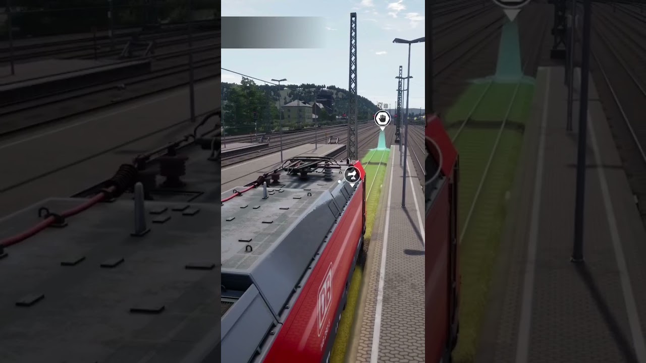 Perfect Stop #tsw3 #shorts #train #youtubeshorts #germany #trainsimworld3 #gameplay