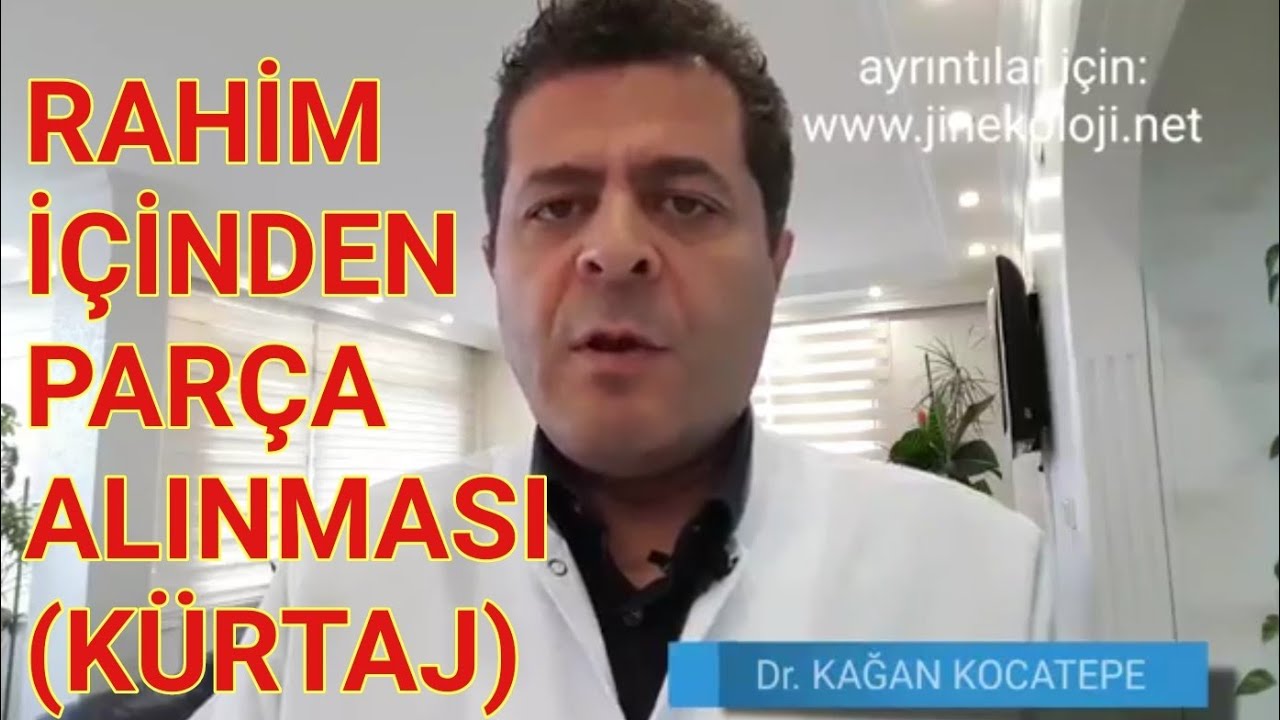 Rahim içinden kürtaj ile parça alınması işlemi (endometrial biyopsi) ne amaçla yapılır?