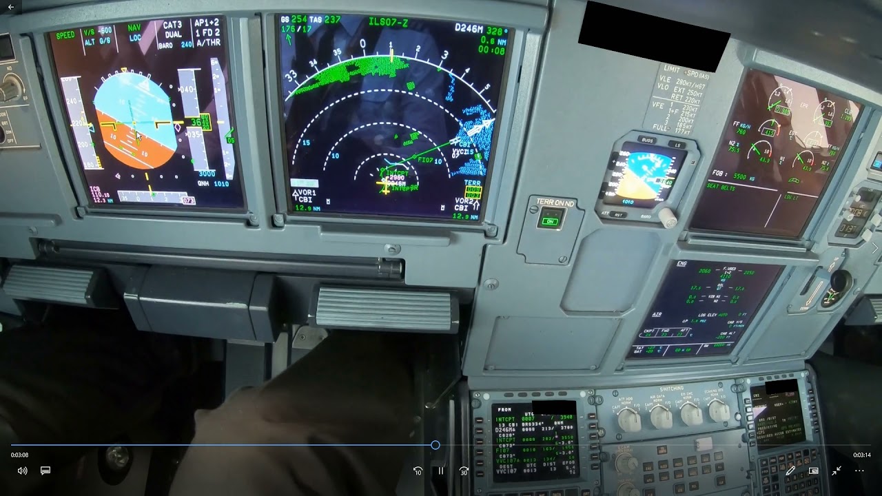 A320 Descent Management - VVCI vertical speed mismanaged