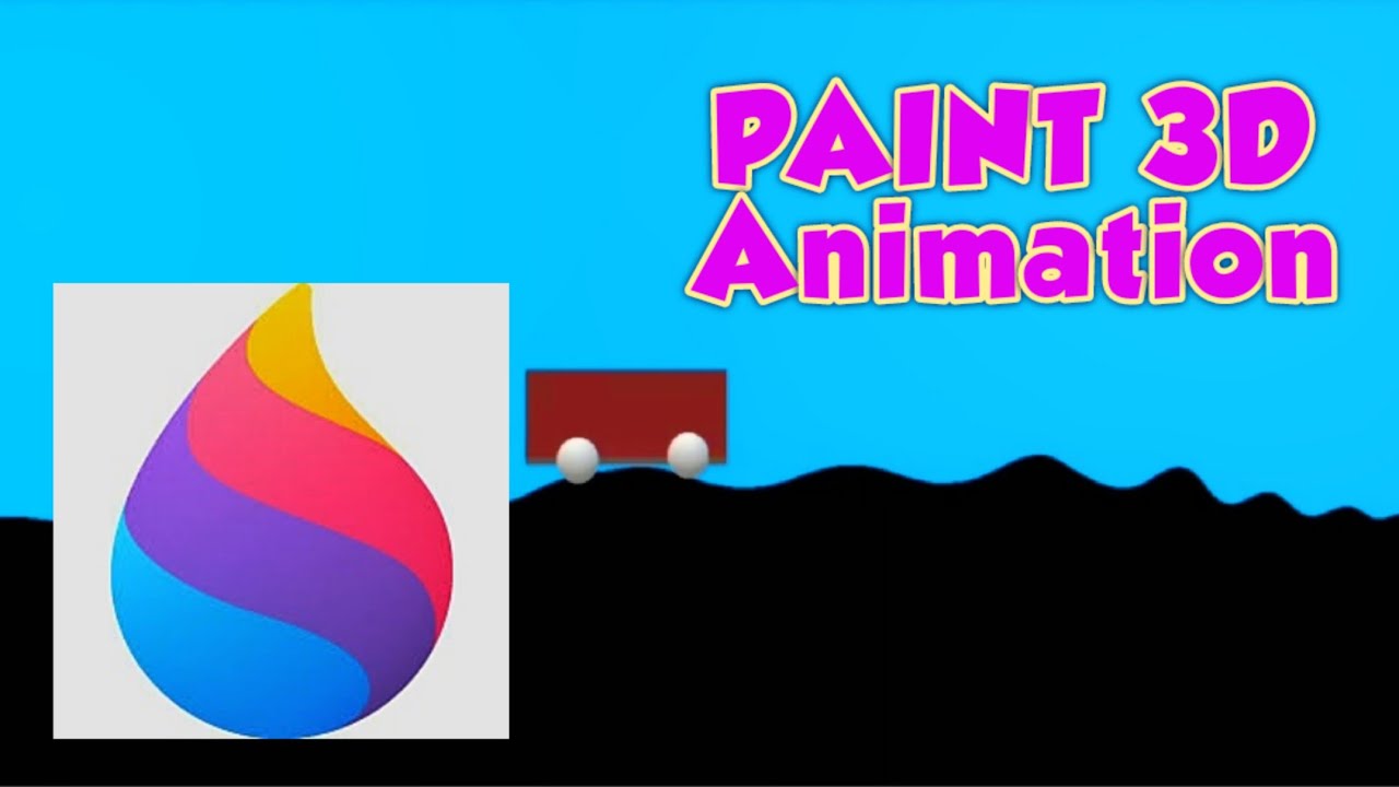 Paint 3D Animation / How to make Animation video with Paint 3D