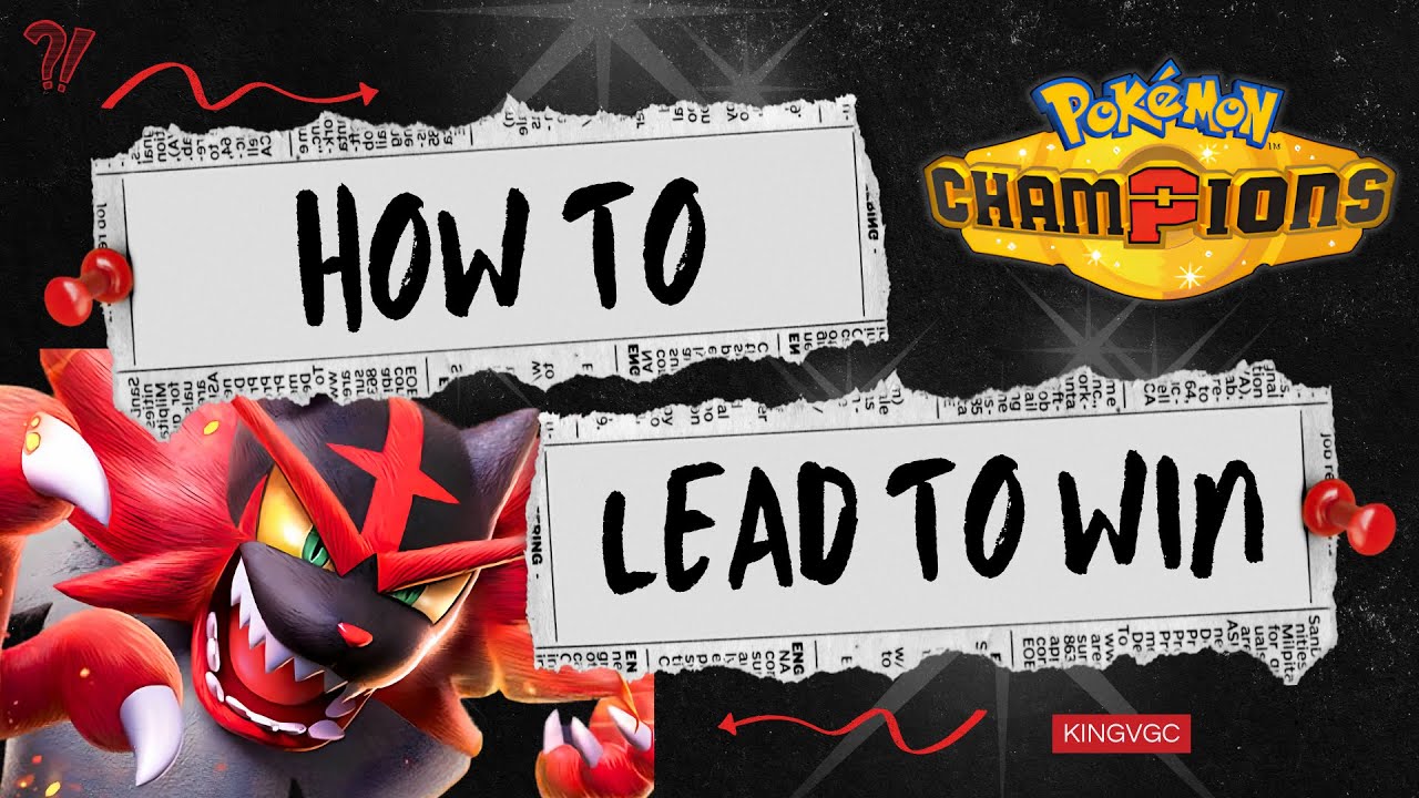 Как ВСЕГДА выбирать правильный лид в Pok&eacute;mon Champions! (Гайд для новичков)