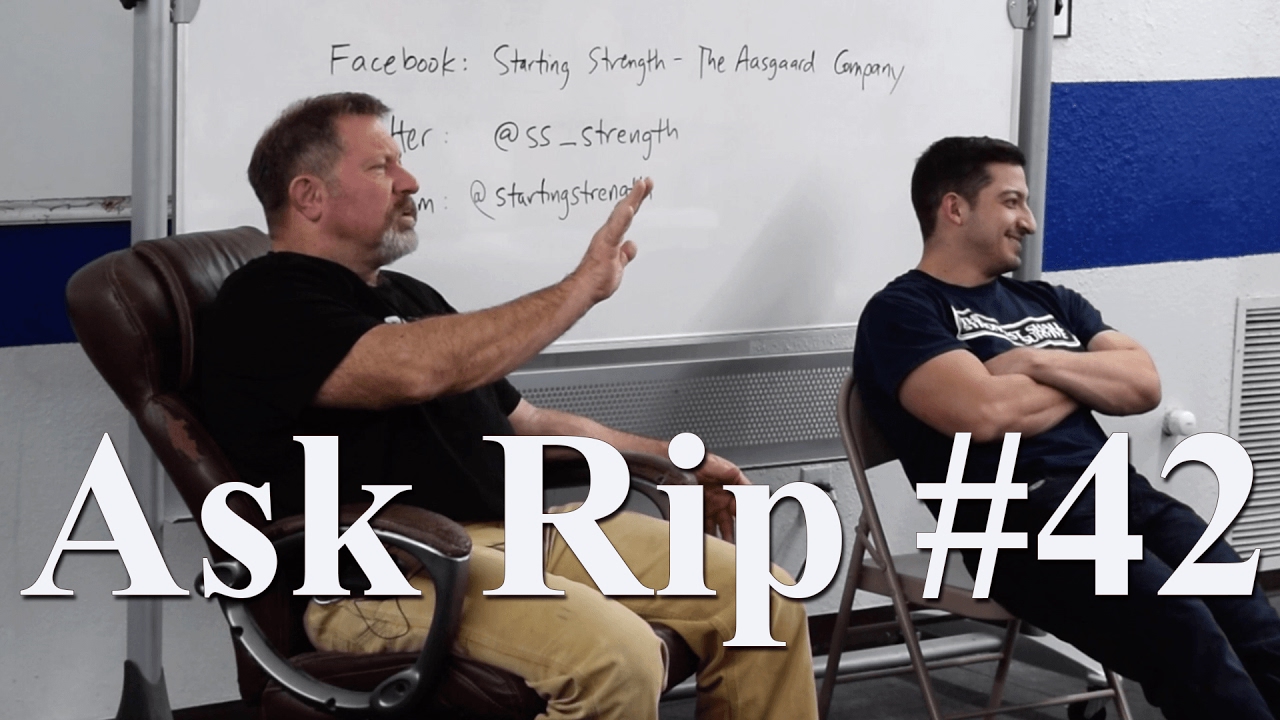 Become the strongest guy in the gym |Ask Rip #42
