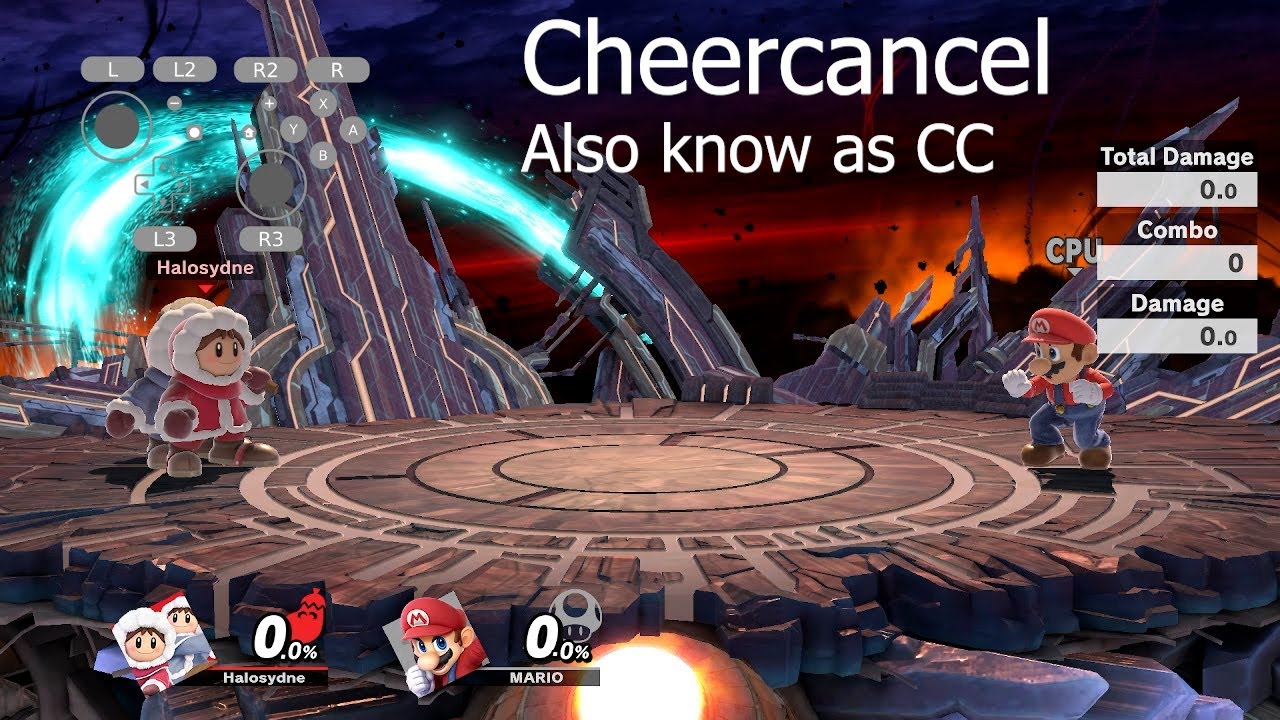 Cheercancel Grabs: SSBU Ice Climbers Tech Showcase