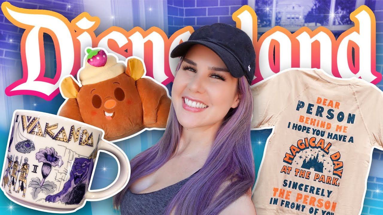 LATEST MERCH AT DISNEYLAND! Starbucks Wakanda Mug & Fall Clothes! Disneyland Vlog 2023