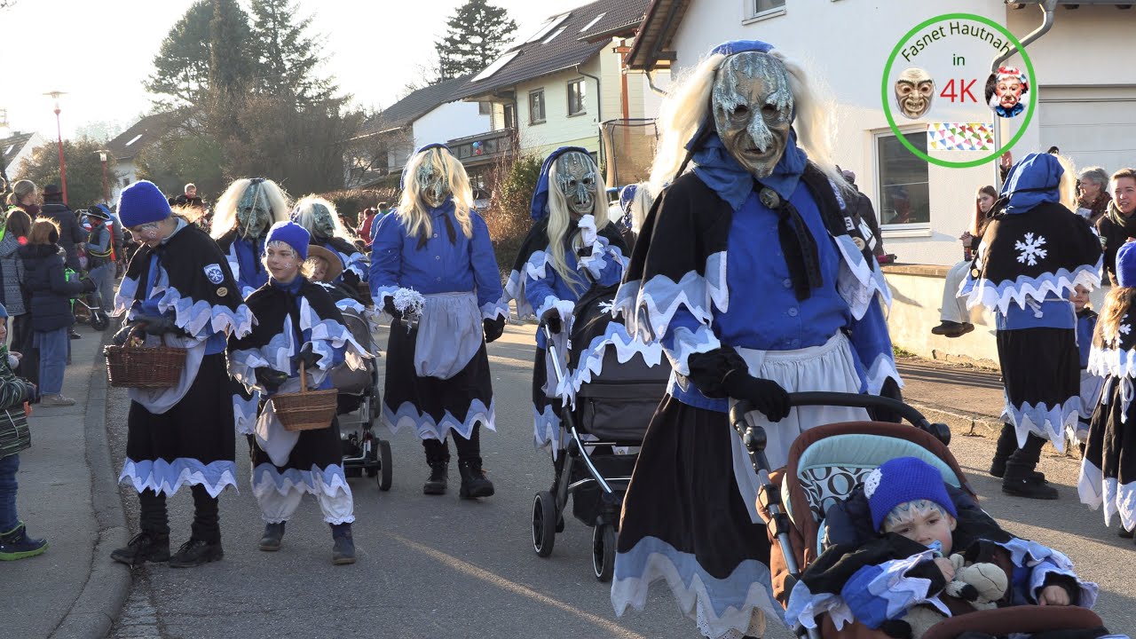 Fasnet Umzug in Reute Rindenmoos Teil 1