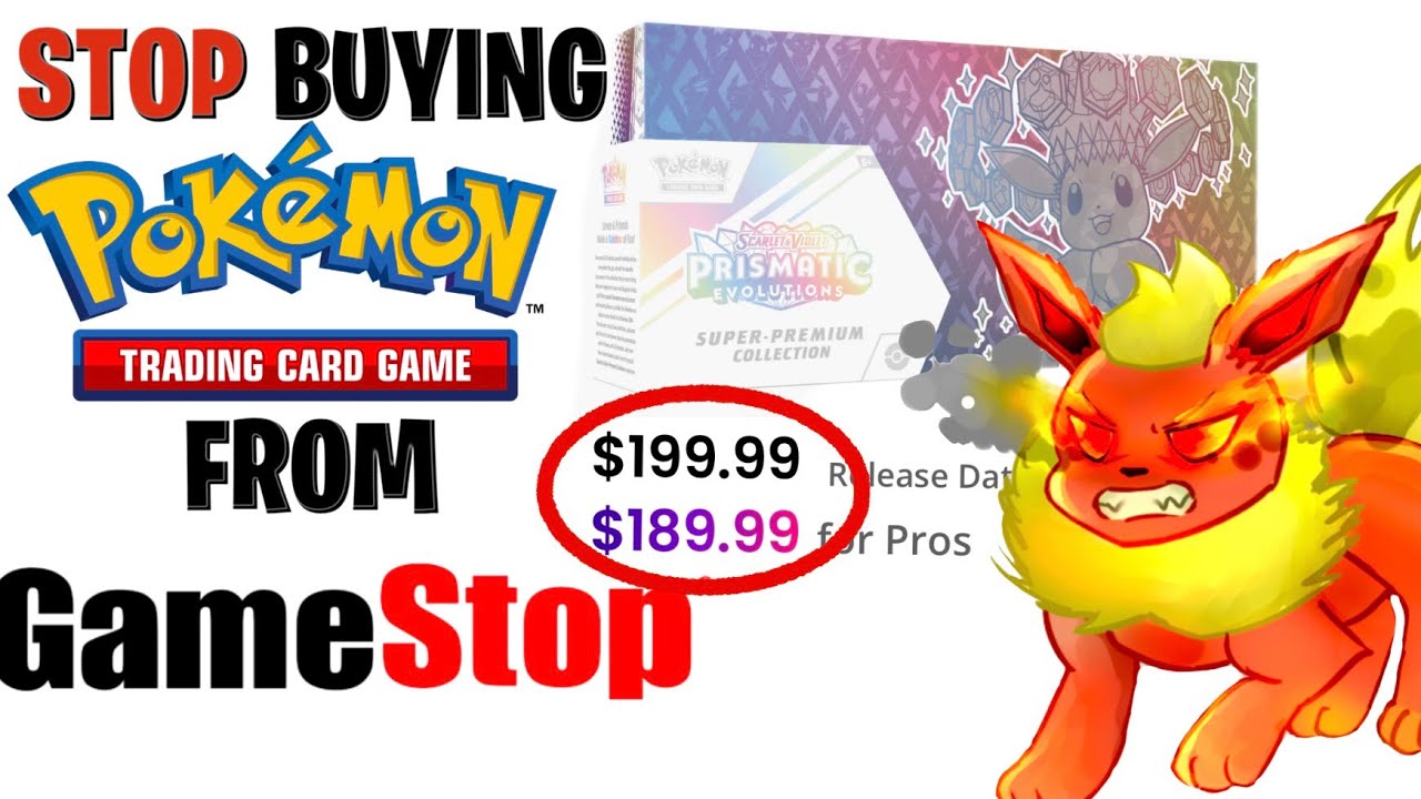 Gamestop’s Pokemon TCG Prices are disrespectful & its time to boycott!