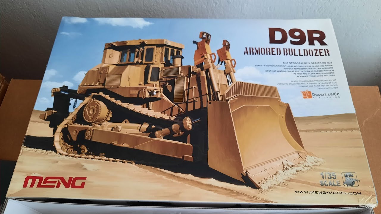 Meng model d9 armored bulldozer 1/35 #caterpillar