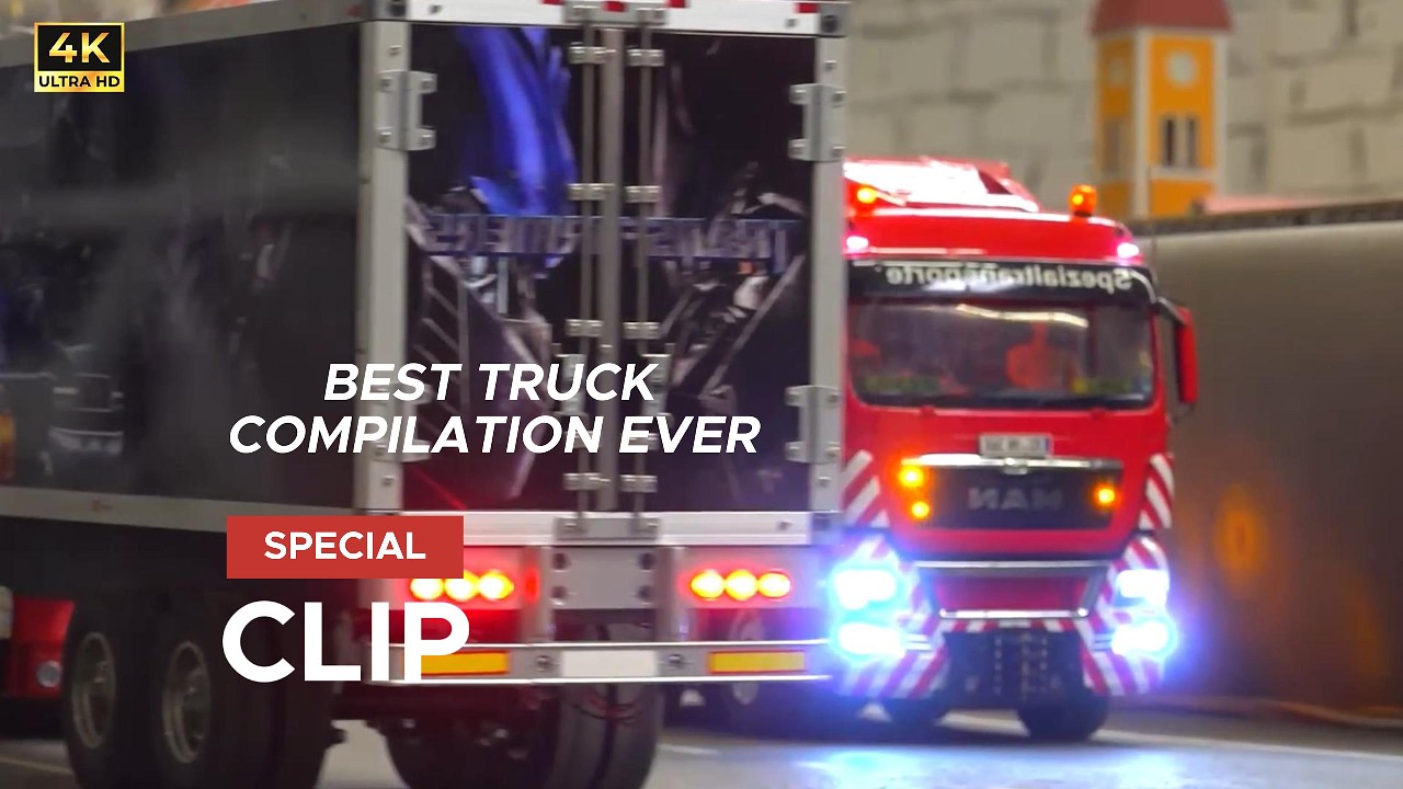 Heavy Hauling! 1/10 Scale RC Truck Pulling Real Weights (USA Edition)