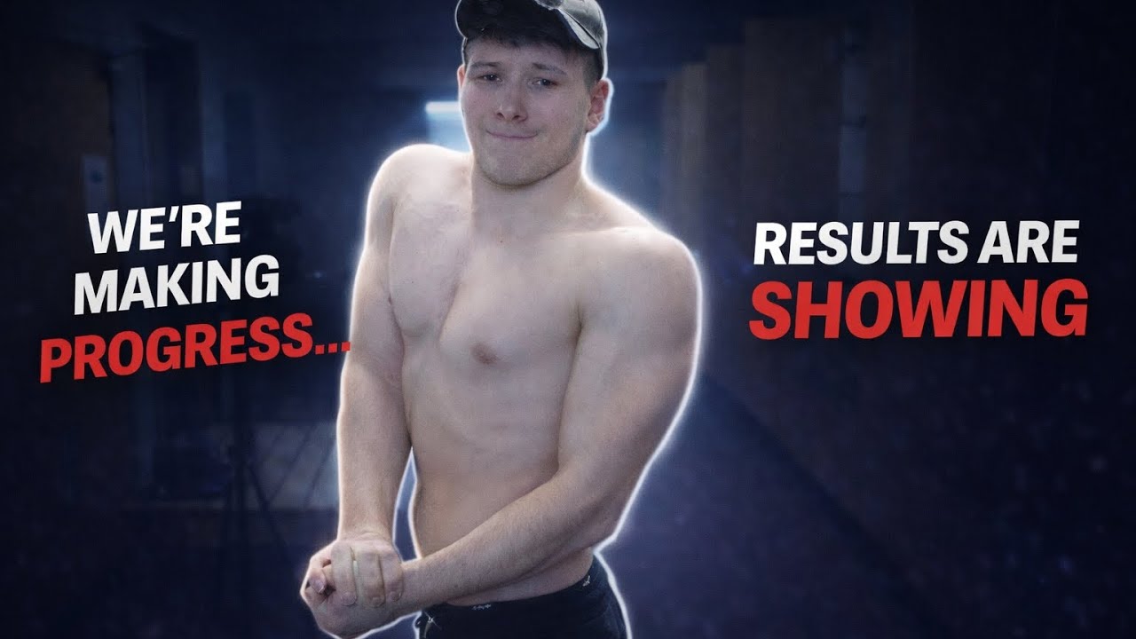 We are making progress, and it’s FINALLY showing... | 8 weeks consistent on the cut