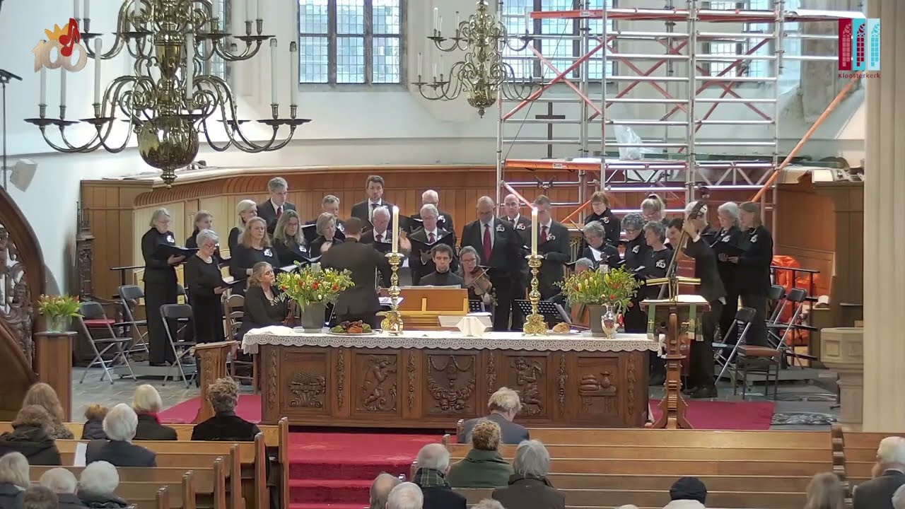 'Verleih uns Frieden gnãdiglich', Felix Mendelssohn Bartholdy, Kloosterkerkkoor 100 jaar, 12-2-23