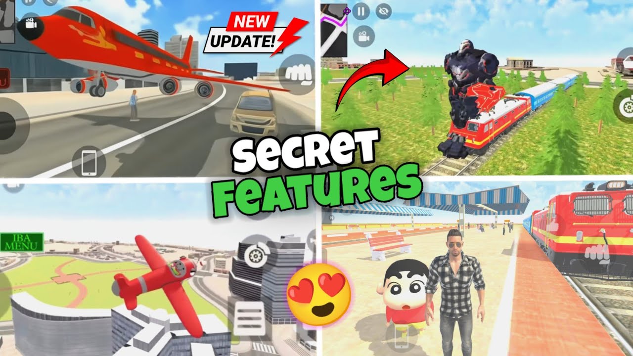 INDIAN THEFT AUTO SIMULATOR 🚀 2025 New Update ❤️ TRAIN SECRET FEATURES + NEW MOD 🤯 #indiantheftauto