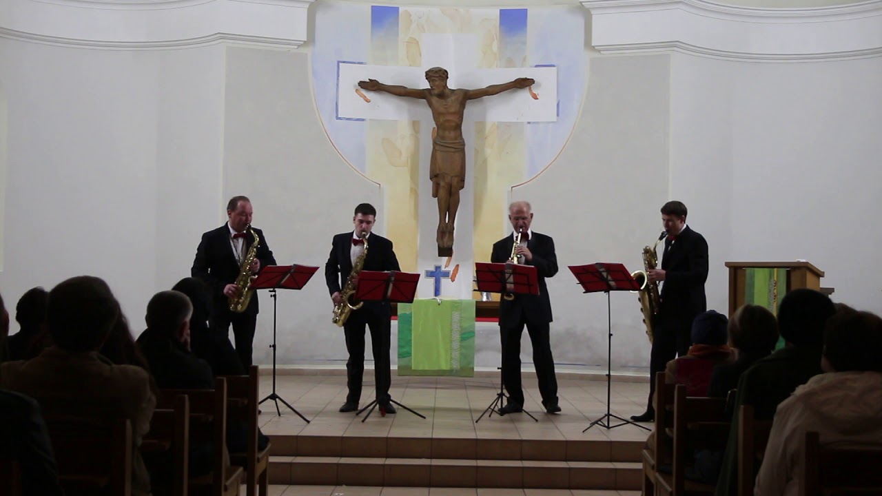A.Piazzolla - Ave Maria. Kyiv Sax Quartet