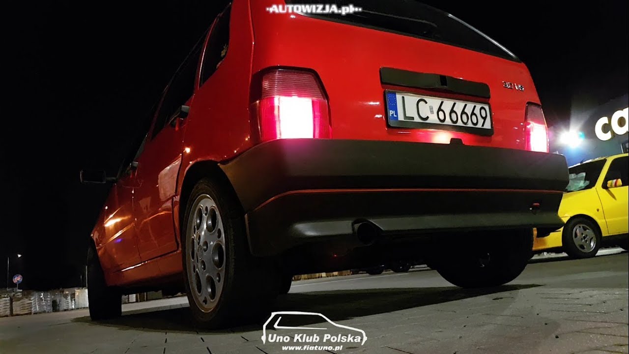Fiat Uno 3.0 V6 Busso sound, exhaust sound, revs, start up, cold start