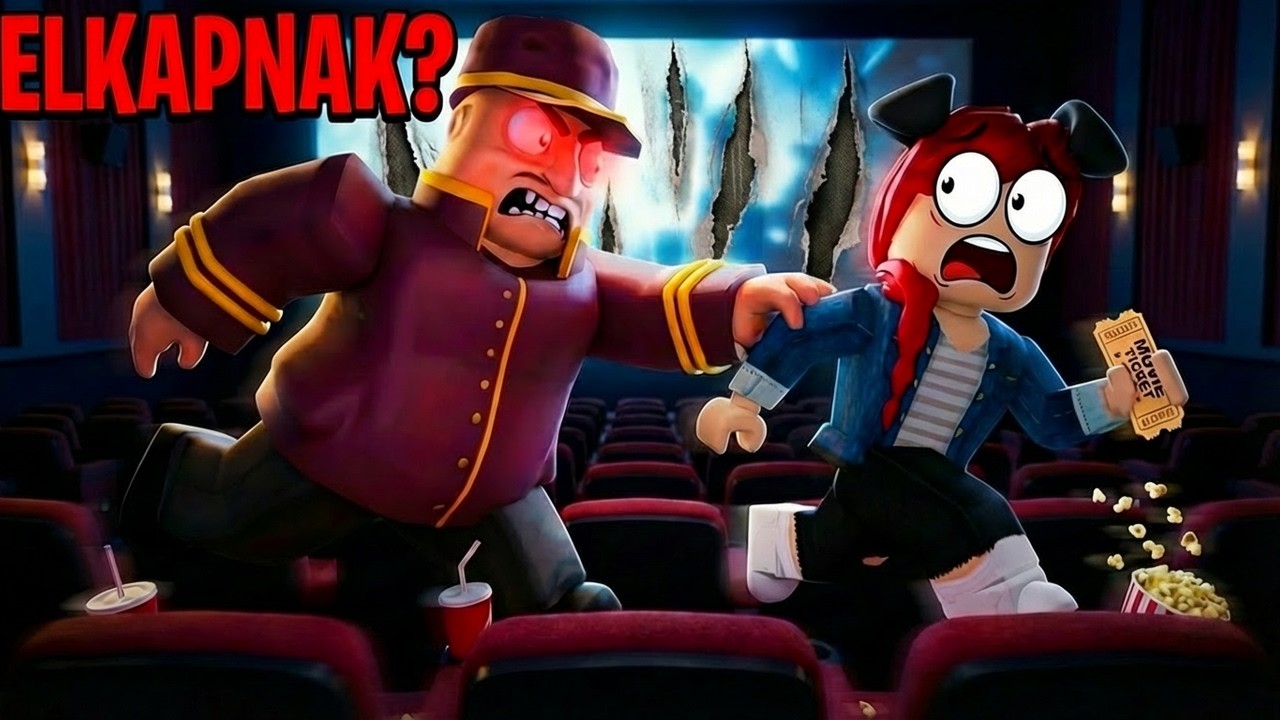 WILLY AZ ŐRÜLT MOZIS KERGET! - WILLY'S THEATER ESCAPE! Roblox (OBBY)