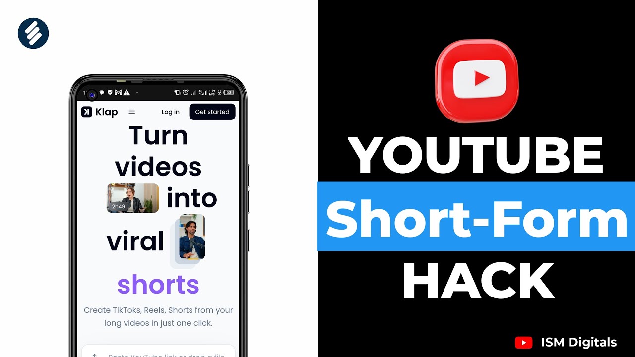 Turn Long Videos into Viral Shorts in One Click | YouTube Growth Hack