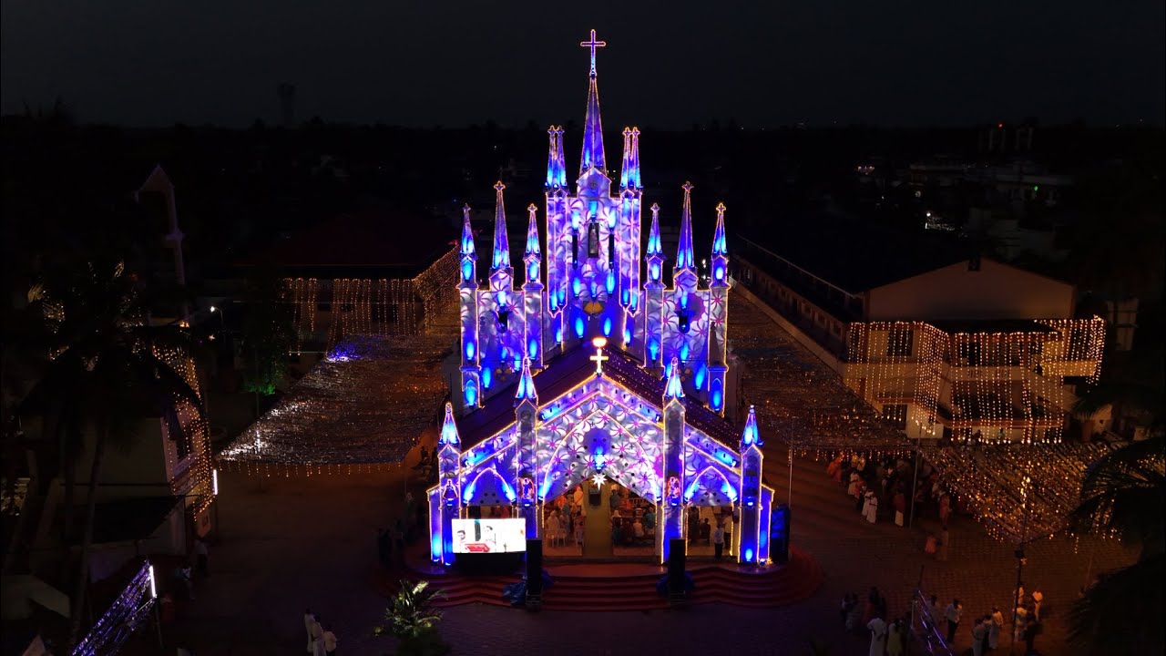 DIGITAL LIGHT & SOUND SHOW / SANTA CRUZ CHURCH, PERUMPADAPPU