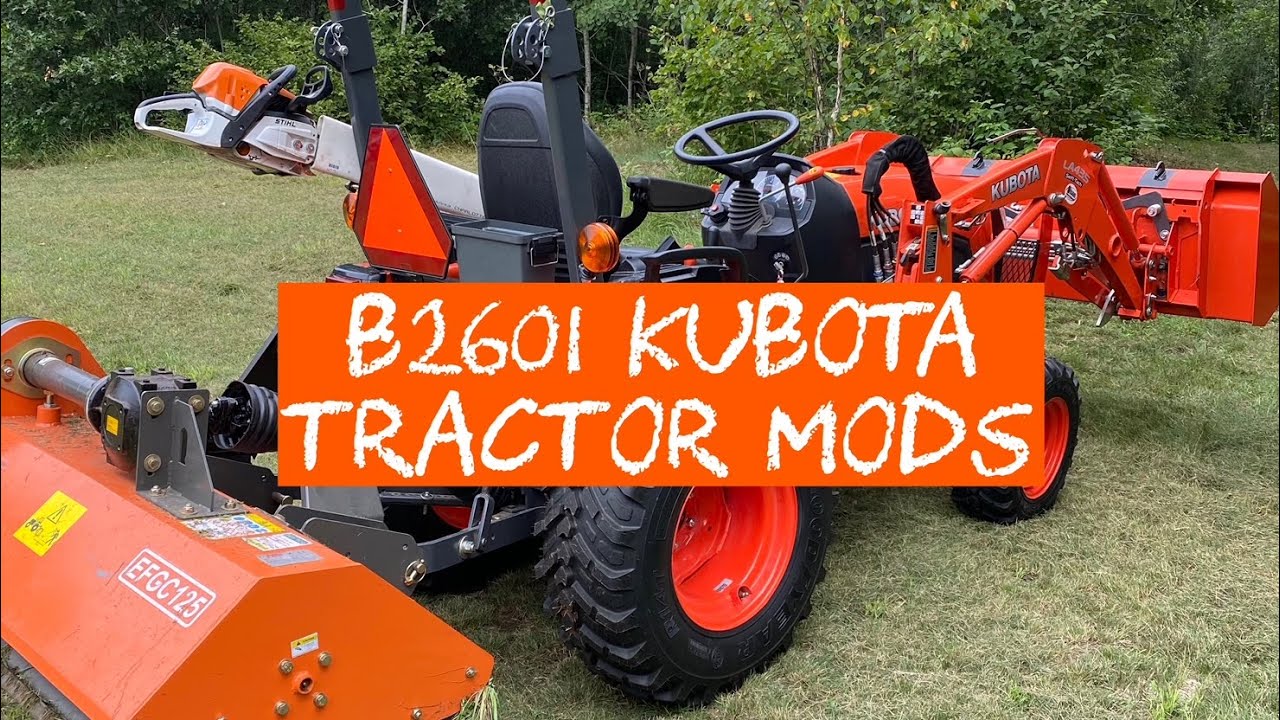 МОДЫ трактора Kubota B2601