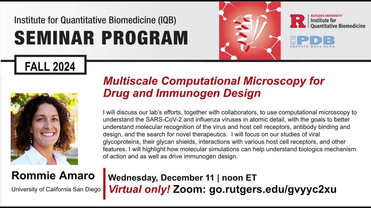 Multiscale Computational Microscopy for Drug and Immunogen Design