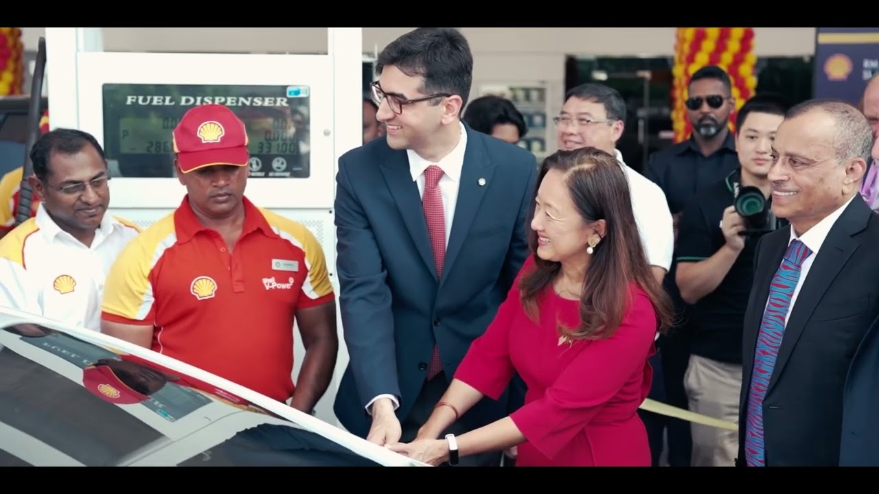 Inauguration of first Shell-branded fuel station in Sri Lanka