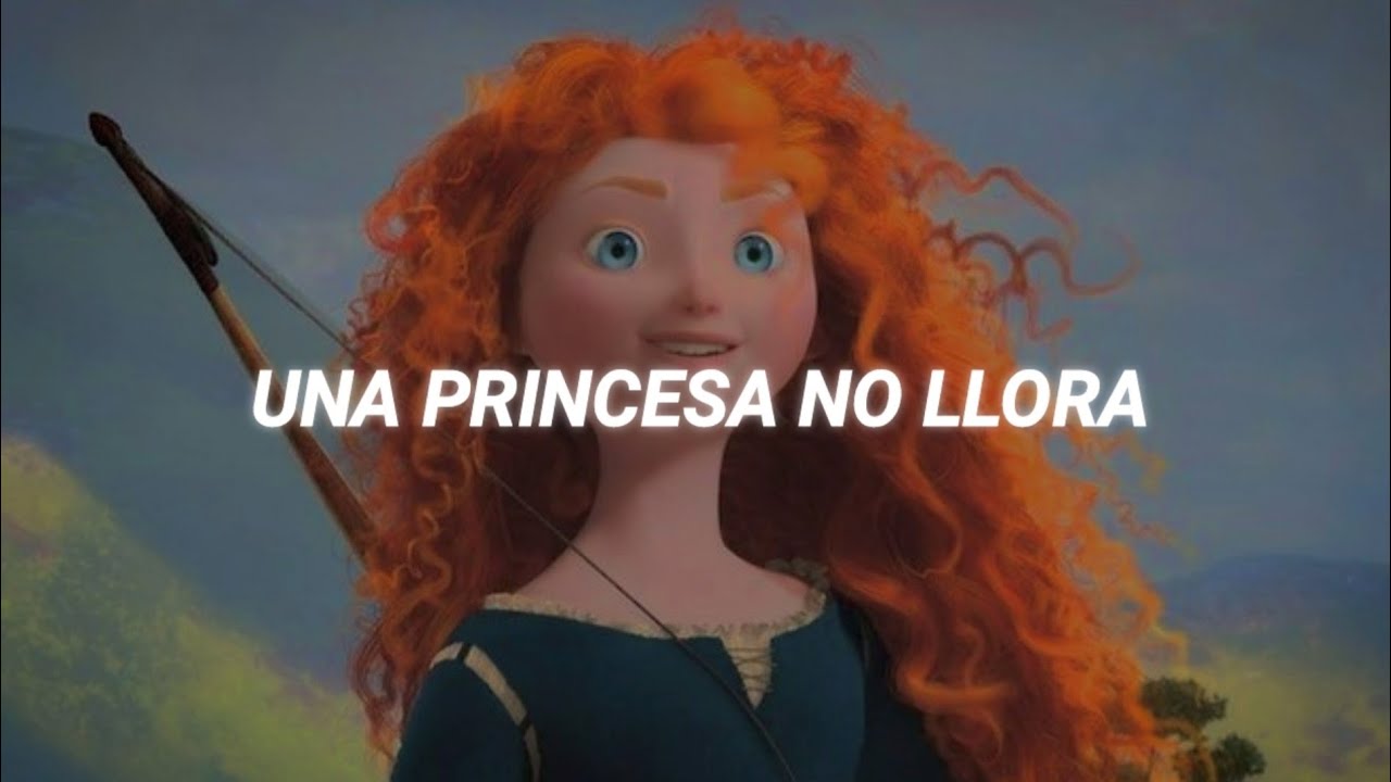 Merida nos enseñó que las princesas no lloran 👑💞
