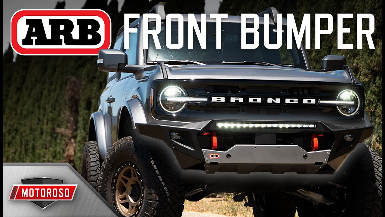 ARB Zenith Front Bumper For The 2021+ Ford Bronco!