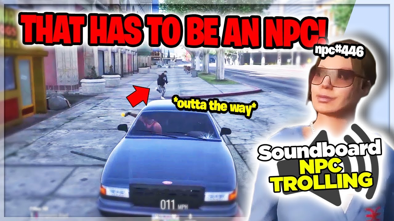 Trolling EVERYONE as a Fake NPC on GTA RP (FUNNIEST COMPILATION 5)
