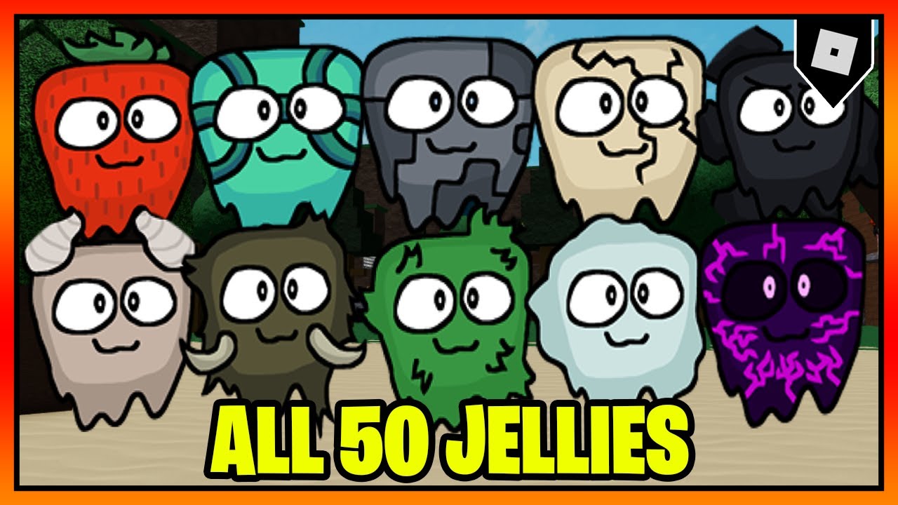 How to get ALL 50 BADGES + JELLIES in FIND THE JELLIES || Roblox