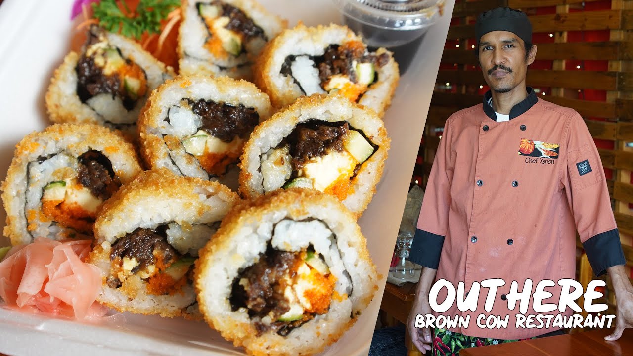 Visit To Brown Cow Restaurant in Crown Point Tobago. Chatting with Chef Xenon Thomas.