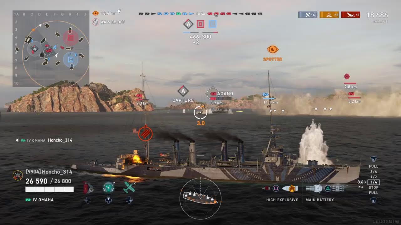 World of Warships LEGENDS Gameplay (No Commentary) TGIF