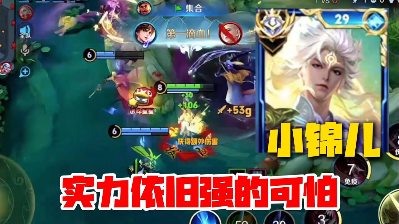 老牌国服李白小锦儿巅峰2500乱杀啊，对面选出金蝉反被李白克制，有点倒反天罡啊！【王者荣耀】【巅峰赛】