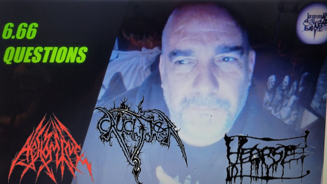 JOABA's 6.66 questions with CAZZ GRANT of CRUCIFIER / HEARSE / ABHOMINE