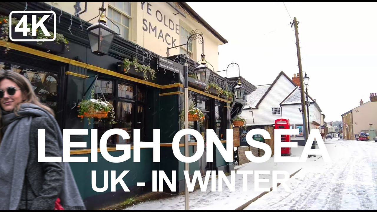 Leigh-on-sea UK: Exploring Leigh Old Town In Winter
