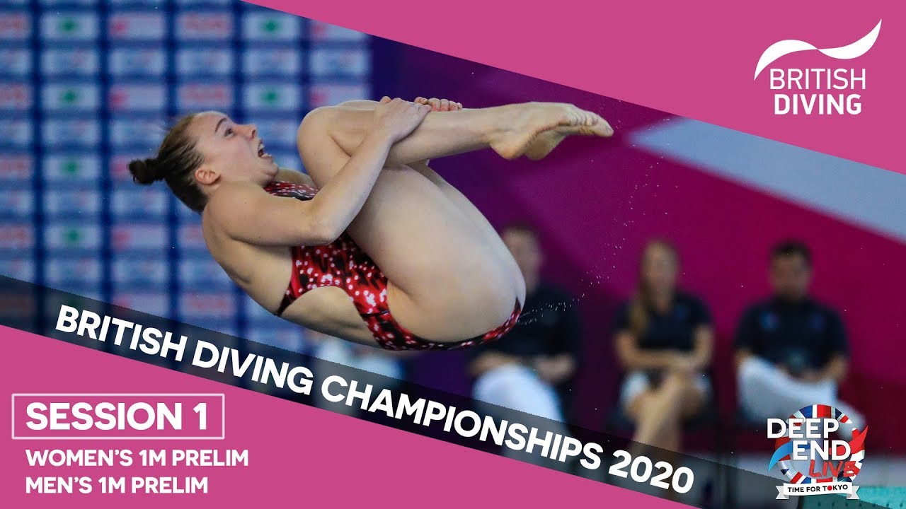 British Diving Championships 2020 – Deep End Live Ep1: 1m Prelims