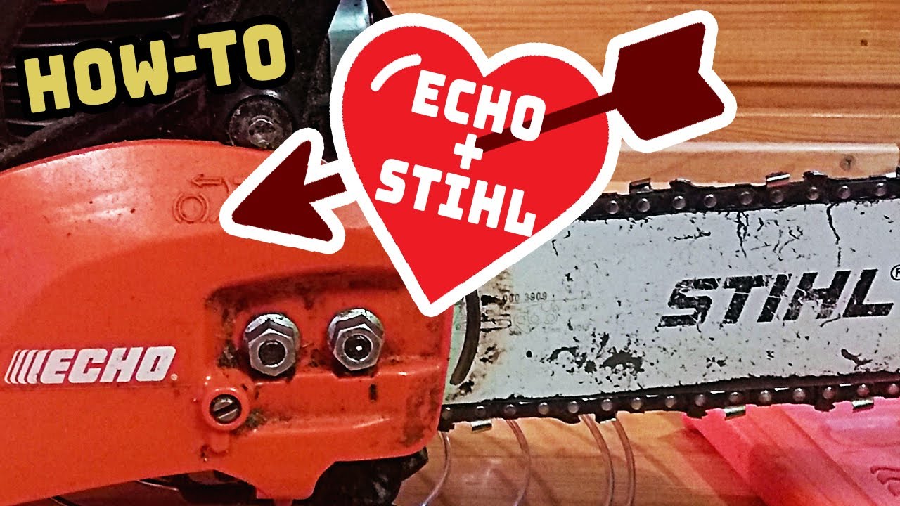 Install Picco Micro Mini Chain on an Echo Chainsaw (HOW-TO VIDEO)