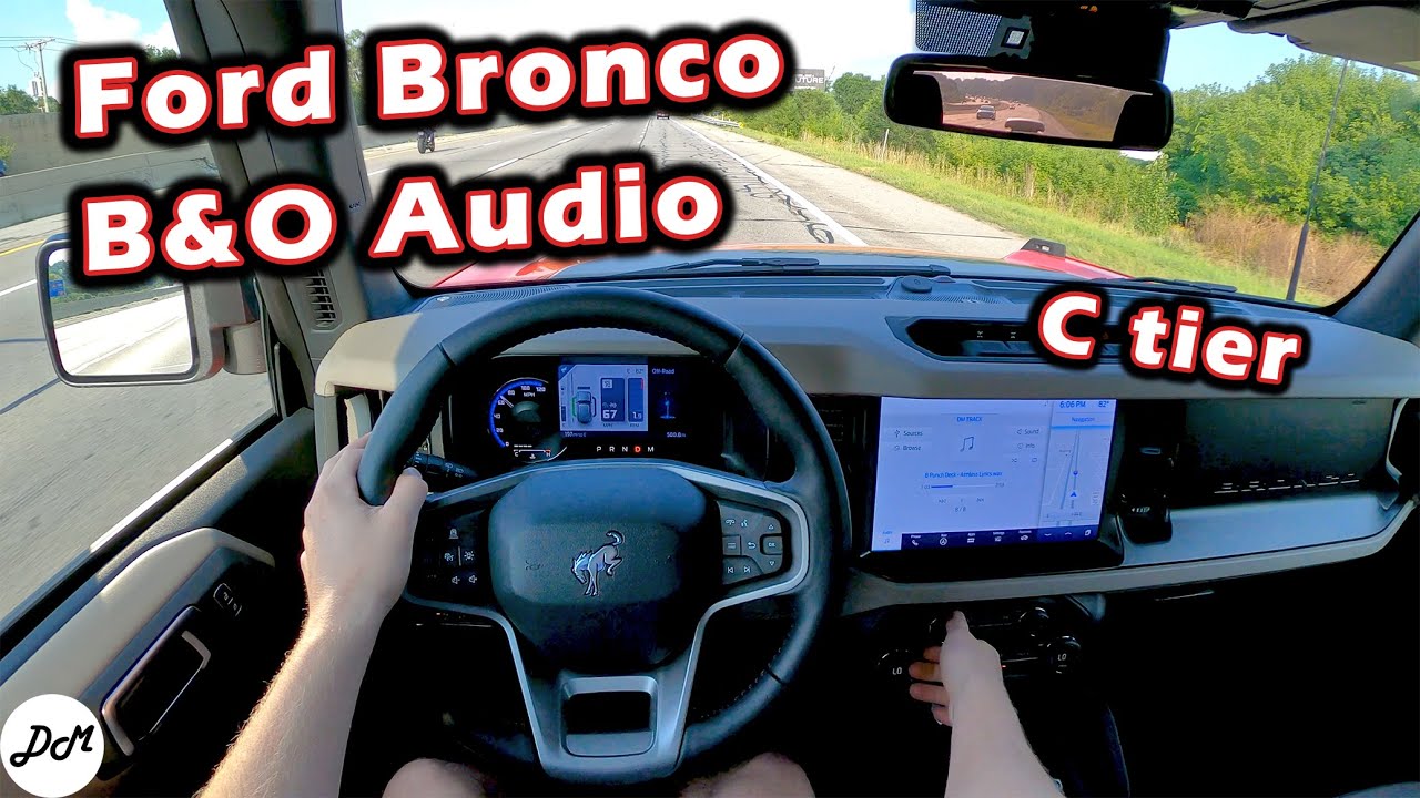 2021 Ford Bronco – B&O Sound System Review