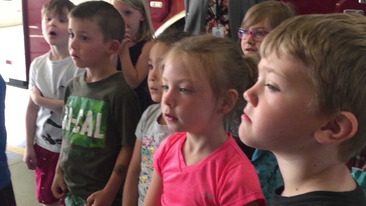 KEILIE's FIELD TRIP AT GRANDE PRAIRIE FIRE DEPARTMENT Feat. KINDERGARTEN | todaywithshy channel